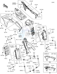 KX250F KX252AJF EU drawing Cylinder Head