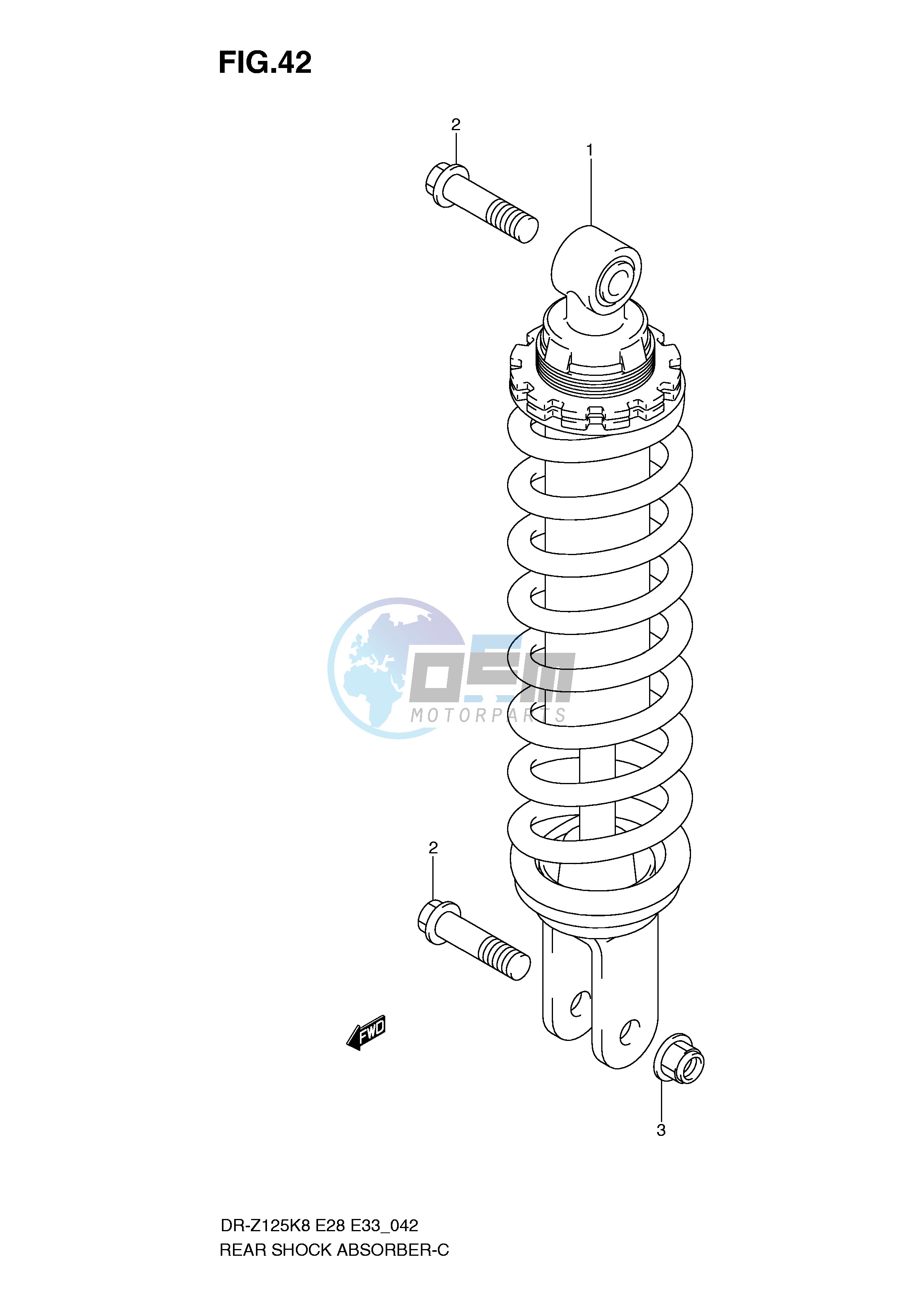 REAR SHOCK ABSORBER