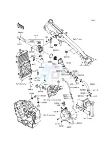 VULCAN 900 CLASSIC VN900BFF GB XX (EU ME A(FRICA) drawing Water Pipe