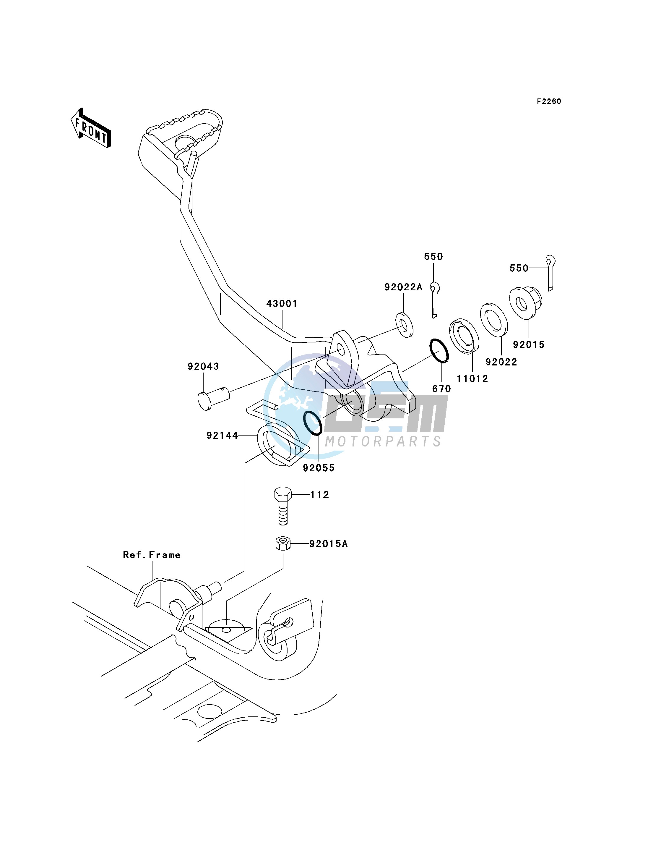 BRAKE PEDAL