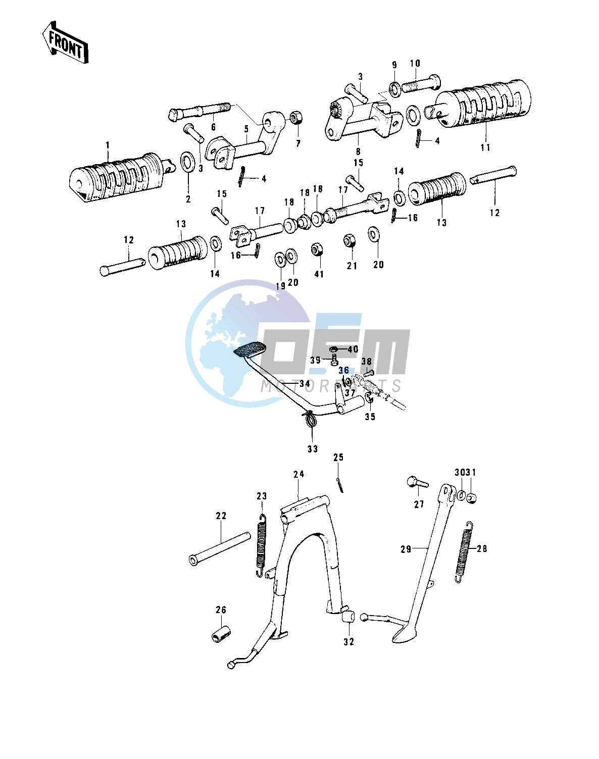 FOOTRESTS_STANDS_BRAKE PEDAL