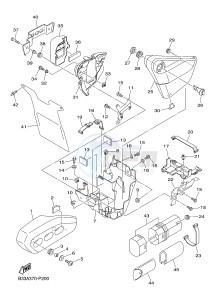 XVS950CR BOLT C-SPEC (B33J) drawing SIDE COVER