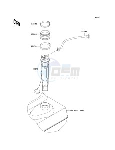 JT 1500 B [ULTRA 250X] (B7F-B8F) B7F drawing FUEL PUMP