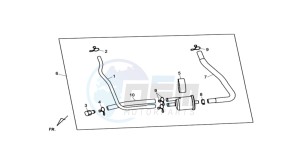 MAXSYM 400 EFI drawing CHAMBER