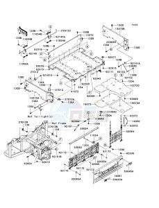 KRF 750 J [TERYX 750 FI 4X4 LE] (J9FA) J9FA drawing CARRIER-- S- -