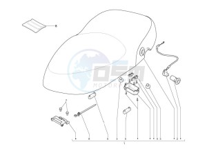 S 125 4T 2V E3 Taiwan drawing Saddle - Tool roll