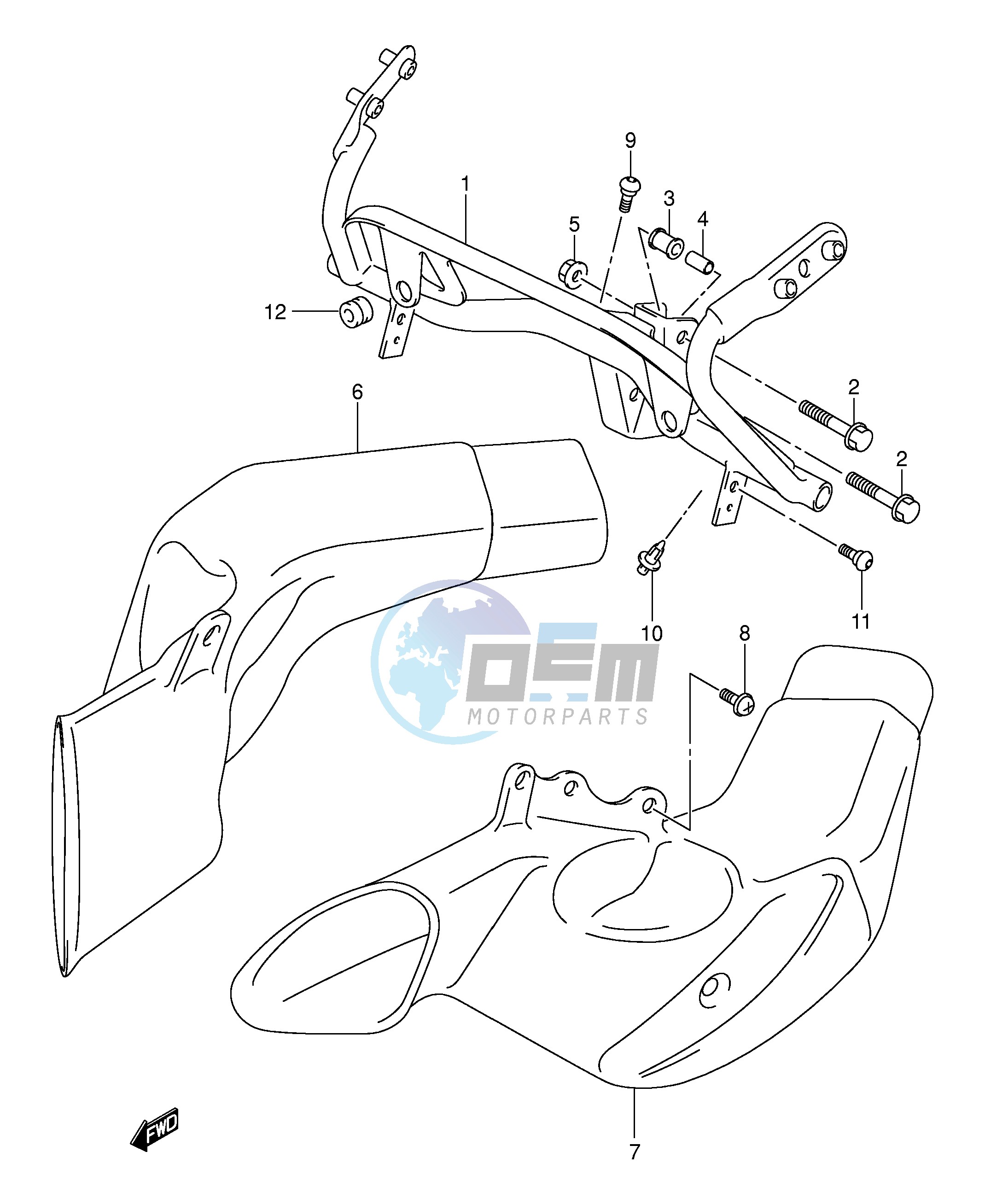 COWL BODY INSTALLATION PARTS