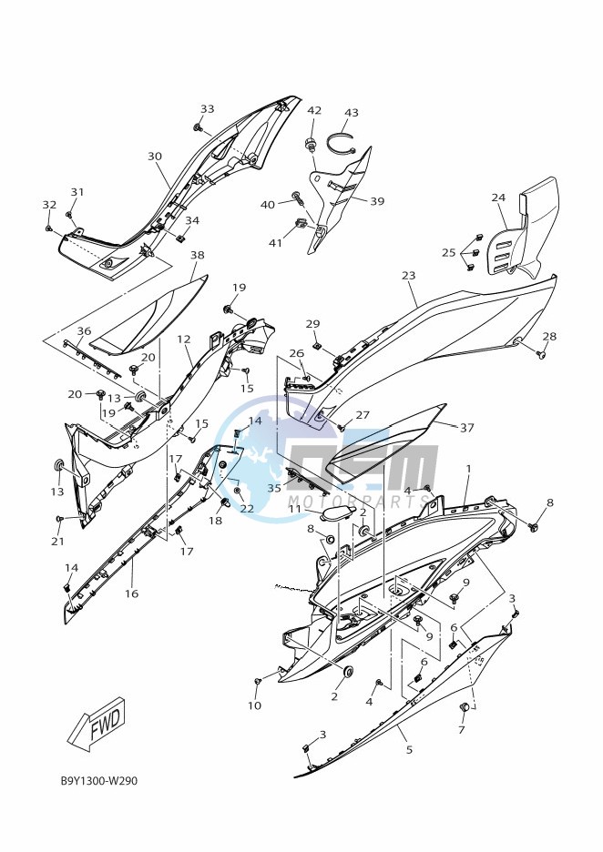 M. CYLINDER FOR DISK BRAKE