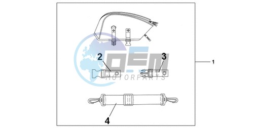 REAR SEAT BAG