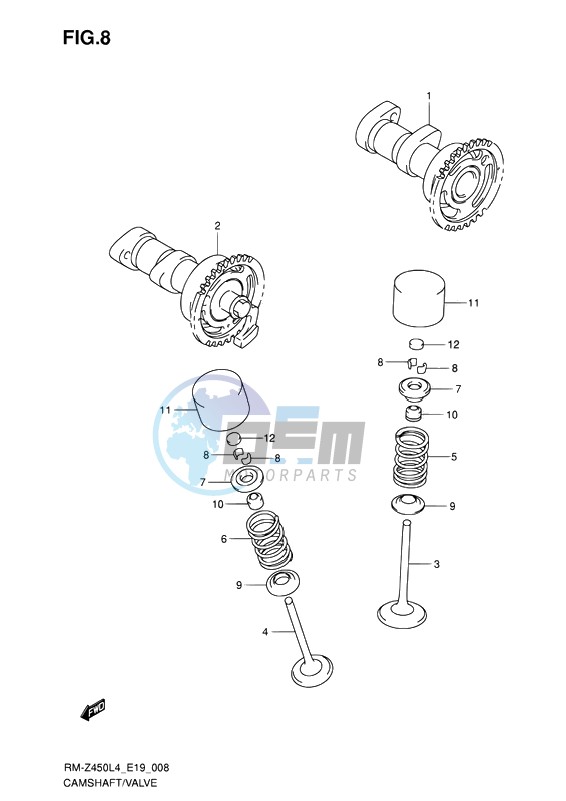 CAMSHAFT-VALVE