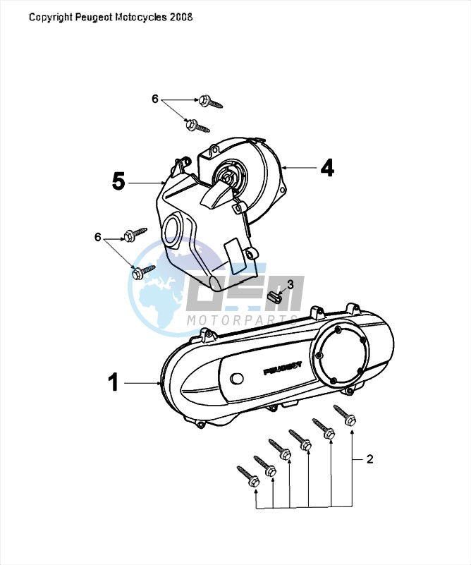 CRANKCASE COVER