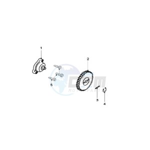 SAT125 drawing OIL PUMP