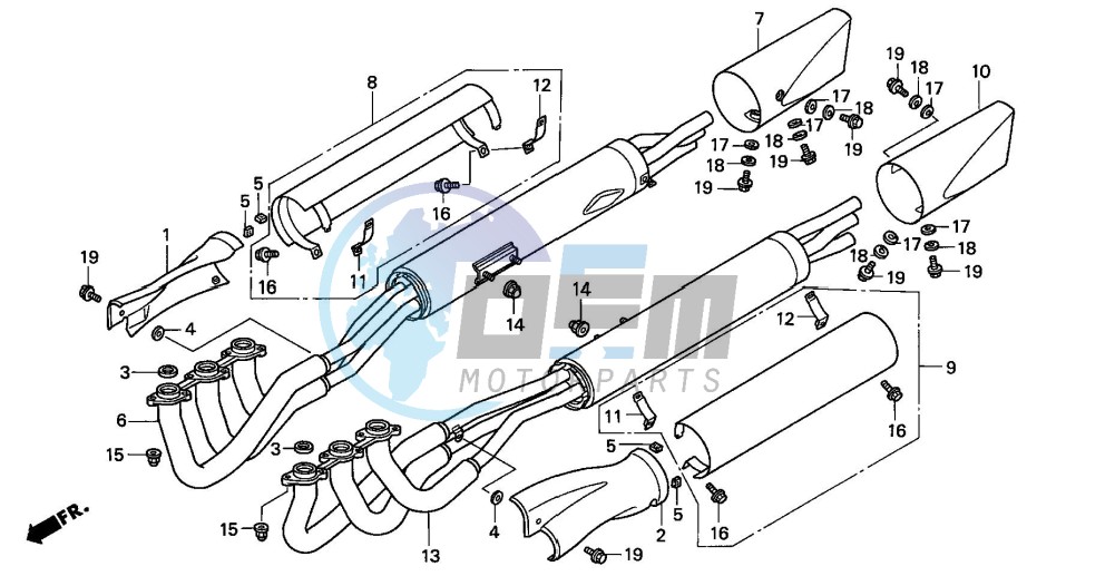 EXHAUST MUFFLER