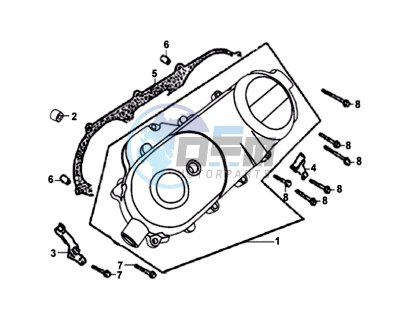 CRANKCASE LEFT