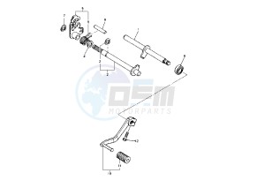 XTZ TENERE 660 drawing SHIFT SHAFT