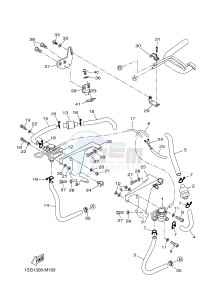 YFM350FWA GRIZZLY 350 4WD (1SG2) drawing AIS