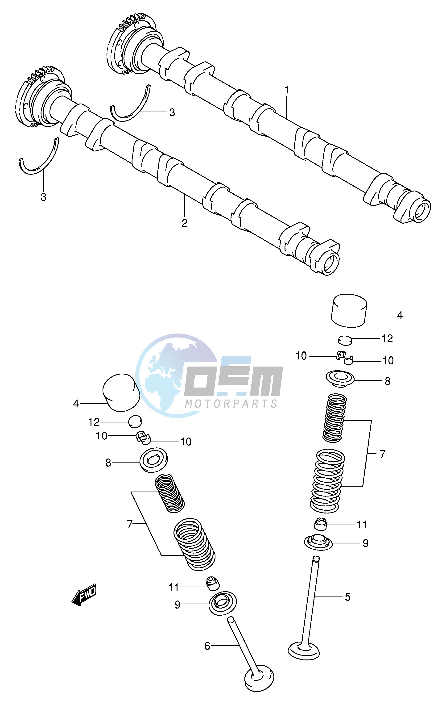 CAM SHAFT VALVE