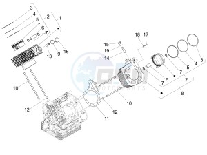 California 1400 Custom ABS 1380 WEG drawing Cylinder - Piston