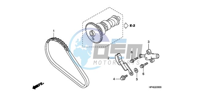 CAM CHAIN/TENSIONER