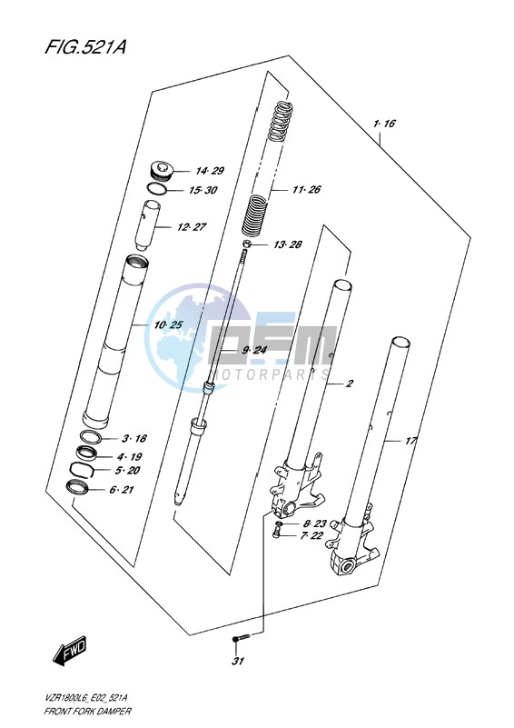 FRONT FORK DAMPER