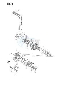 LT250R (E1) drawing KICK STARTER