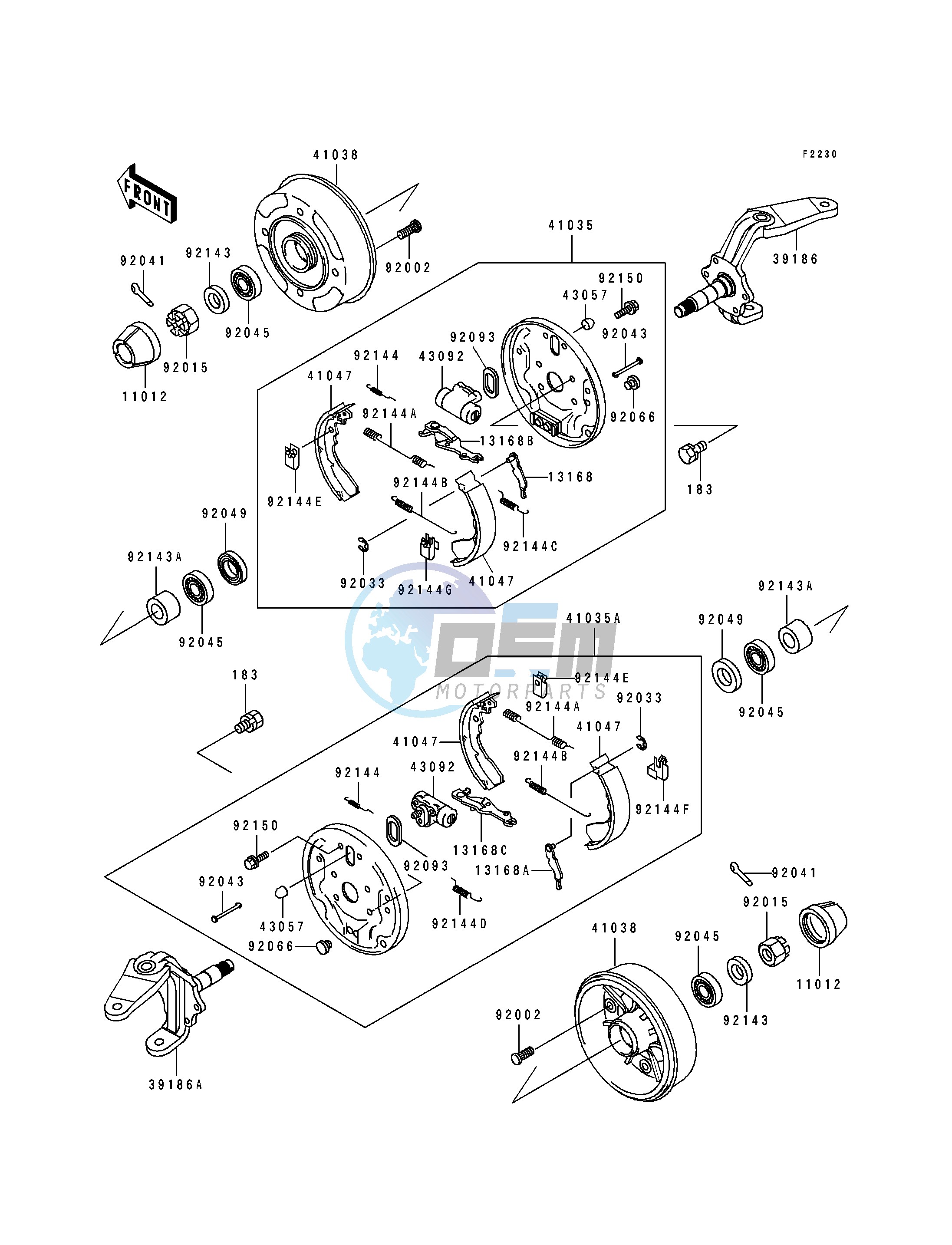 FRONT HUB