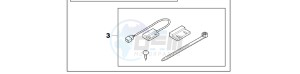 CBR600RRD CBR600RR UK - (E) drawing KIT ALARM SYS