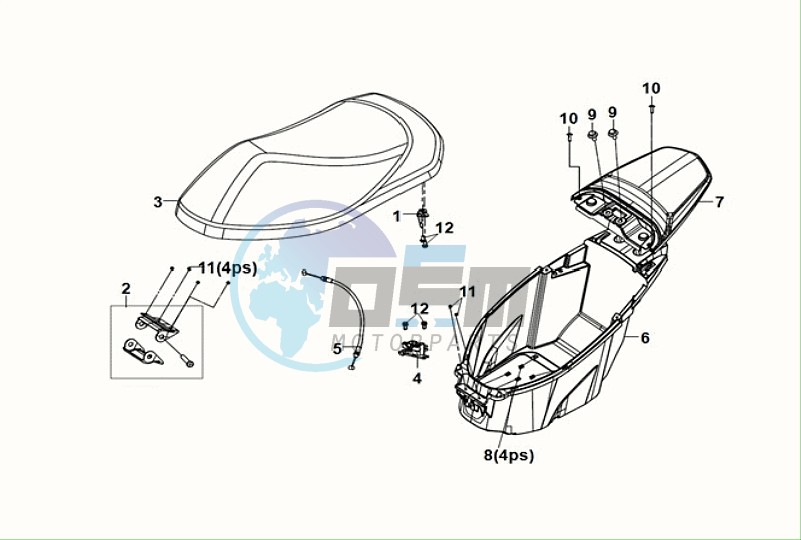 SEAT - LUGGAGE BOX