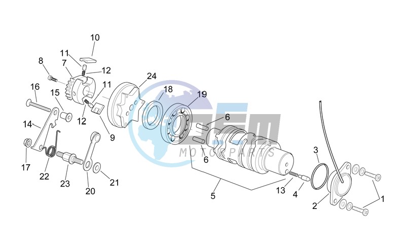 Gear control assembly II