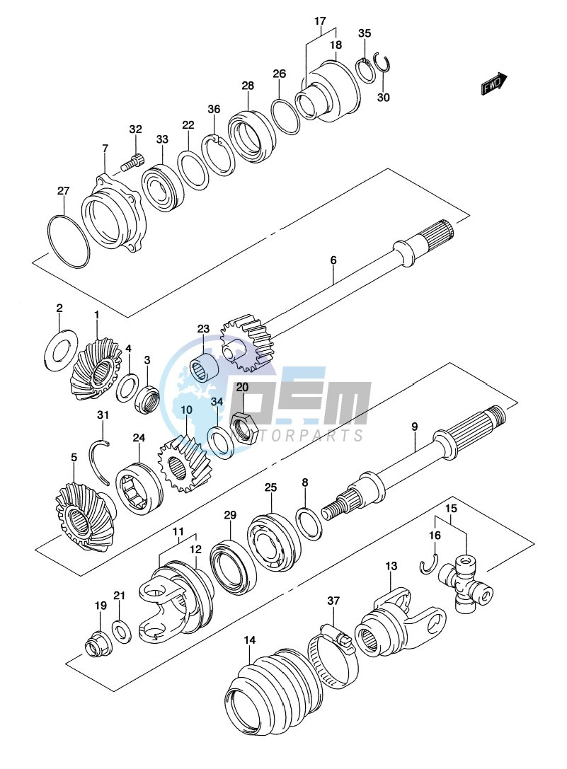 SECONDARY DRIVE