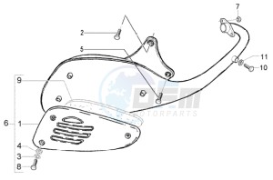 LX 50 2T drawing Silencer