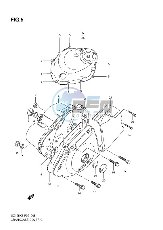 CRANKCASE COVER