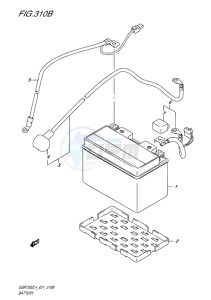 GSR750Z ABS EU drawing BATTERY