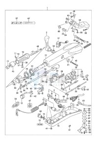 DF 40A drawing Tiller Handle