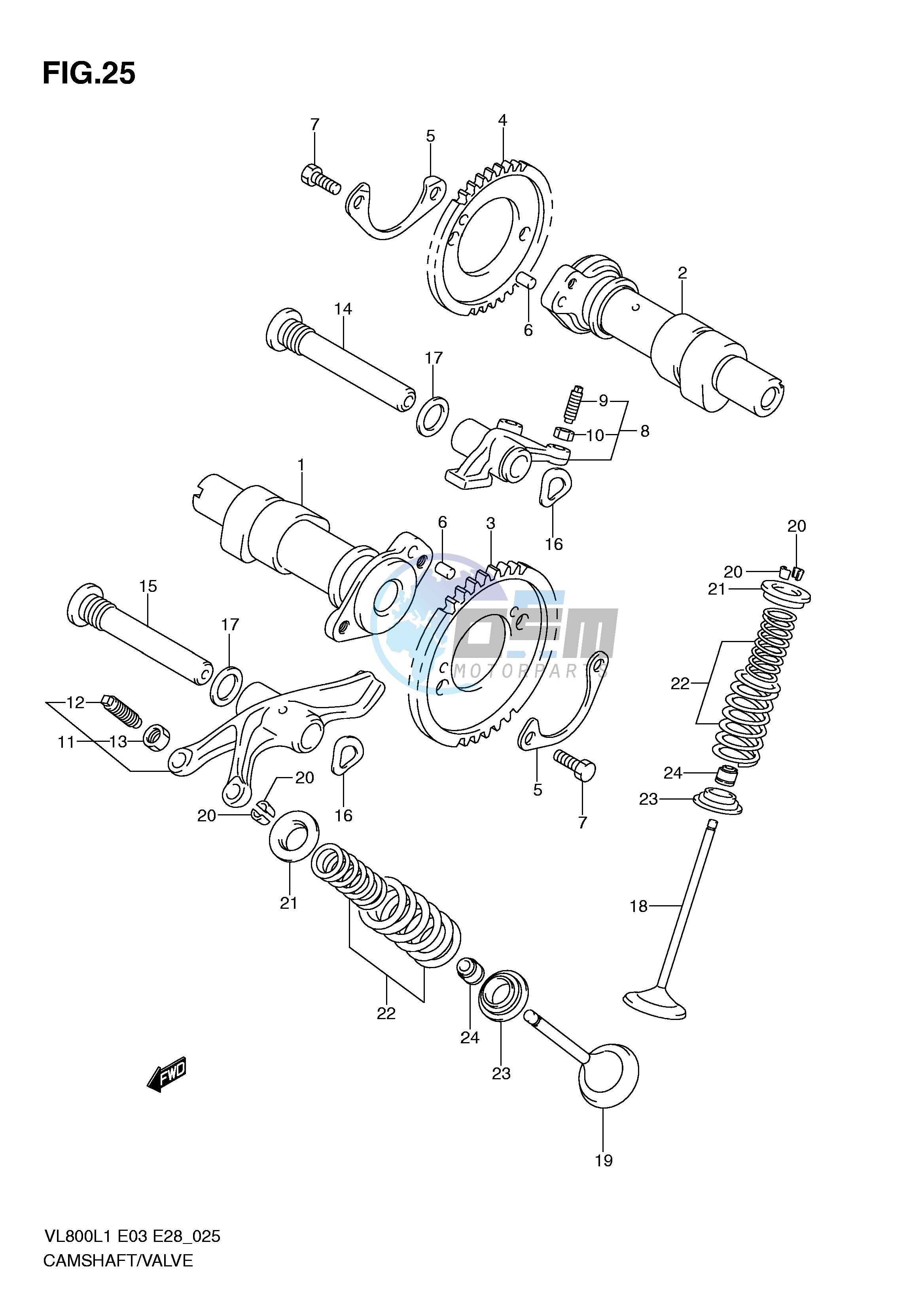 CAMSHAFT - VALVE