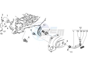 Runner 50 SP drawing Starter - Electric starter