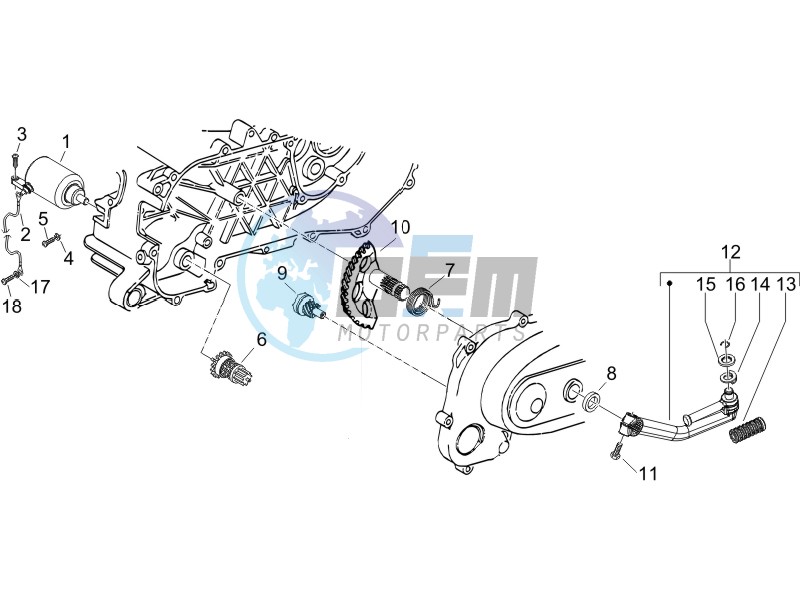 Starter - Electric starter