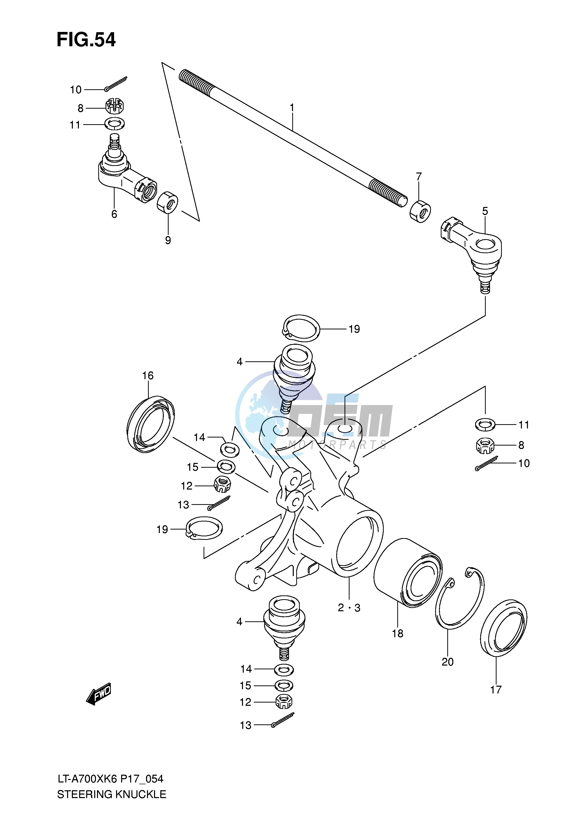 STEERING KNUCKLE