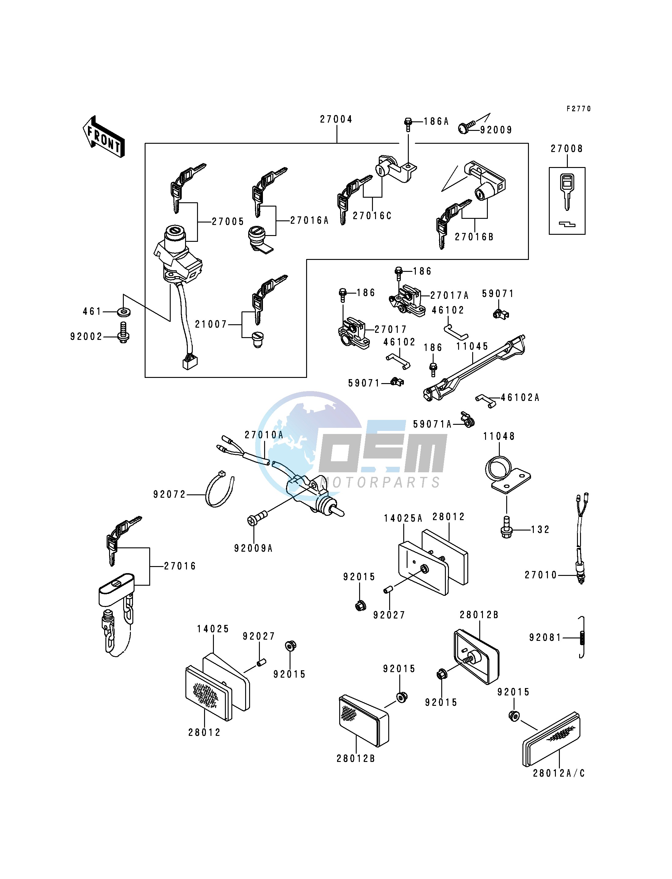 IGNITION SWITCH_LOCKS_REFLECTORS