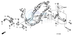 SH1259 France - (F / CMF 2F) drawing FRAME BODY