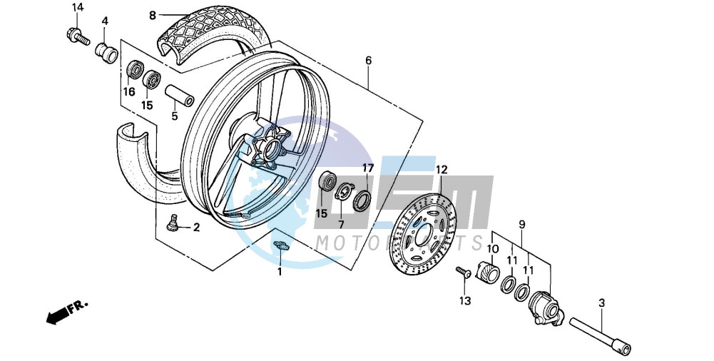 FRONT WHEEL