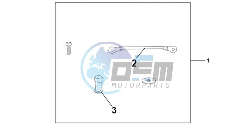 TANK BAG ATT KIT