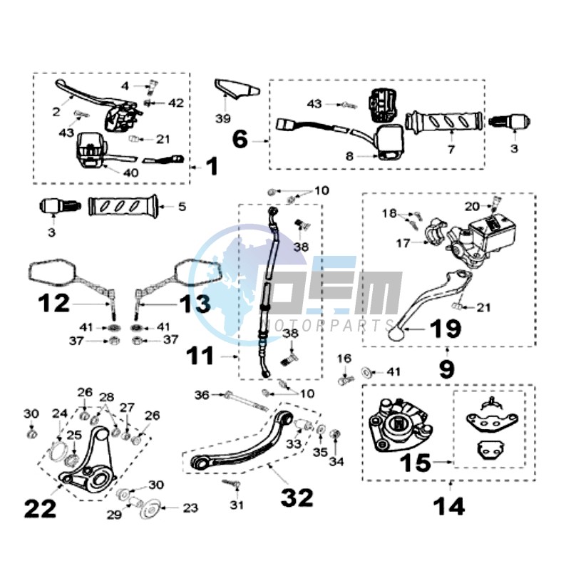 BRAKE CALIPER * HENG TONG*