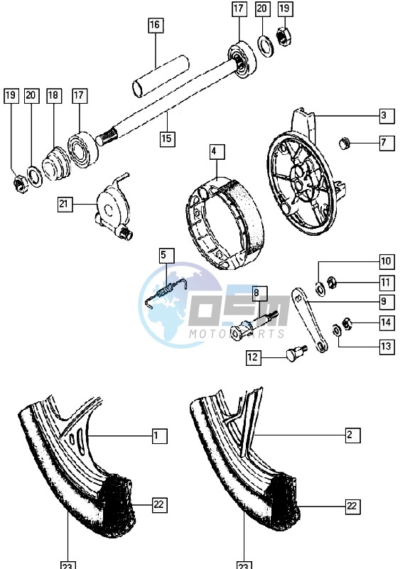 Front wheel