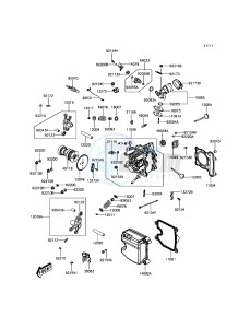 J125 ABS SC125CHFA XX (EU ME A(FRICA) drawing Cylinder Head