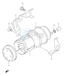 VL1500 (E2) drawing FUEL CATCH TANK