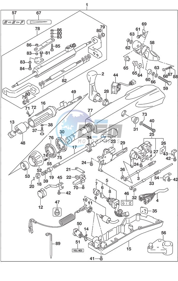 Tiller Handle