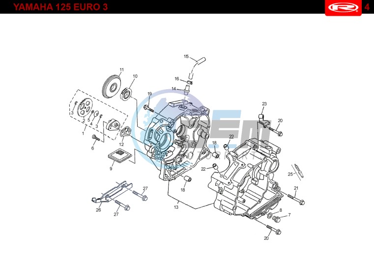 CRANKCASE  EURO3