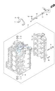 DF 90A drawing Cylinder Block