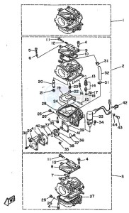 70B drawing CARBURETOR